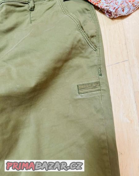 zelene-kalhoty-do-kozacek-vel-38-tom-tailor