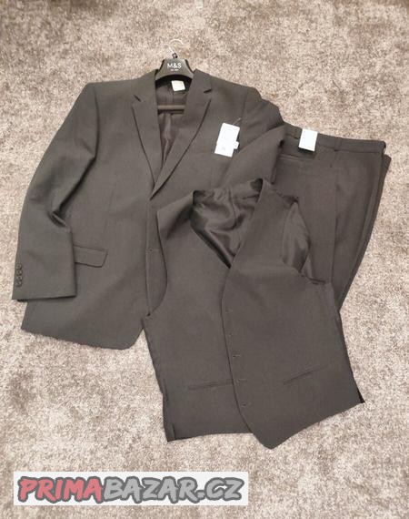 novy-tmave-sedy-oblek-z-c-a-sako-kalhoty-vesta-vel-56