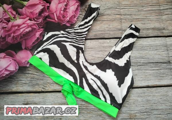 damske-cernobile-plavky-s-zelenym-vazanim