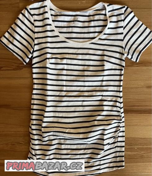 tehotenska-tricka-h-m-vel-xs-4-ks