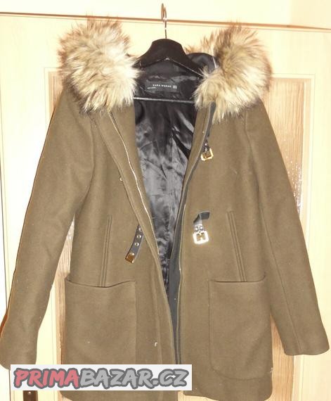 hnedy-vlneny-kabat-zara-vel-m