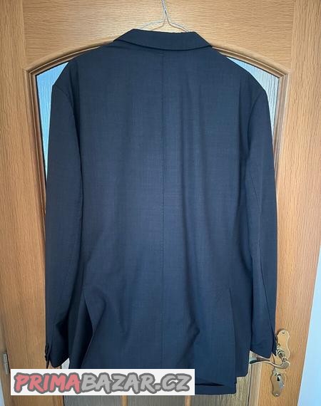 pansky-sedomodry-oblek-blazek-slim-fit