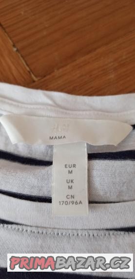tehotenska-bila-tricka-hm-vel-m