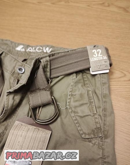 angelo-litrico-khaki-kalhoty-s-paskem