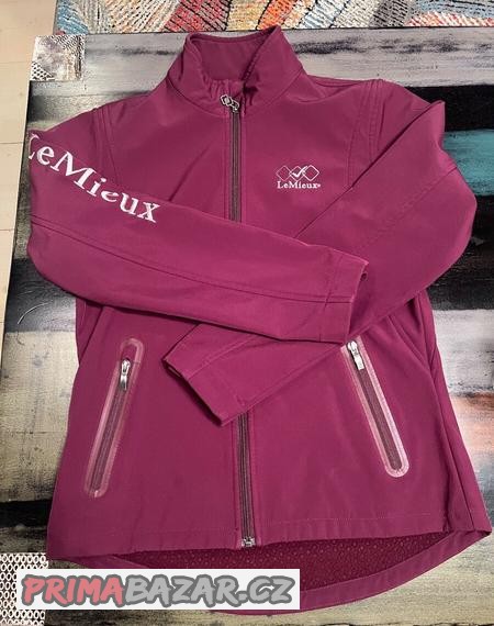 lemieux-jezdecka-softshell-bunda-detske-l