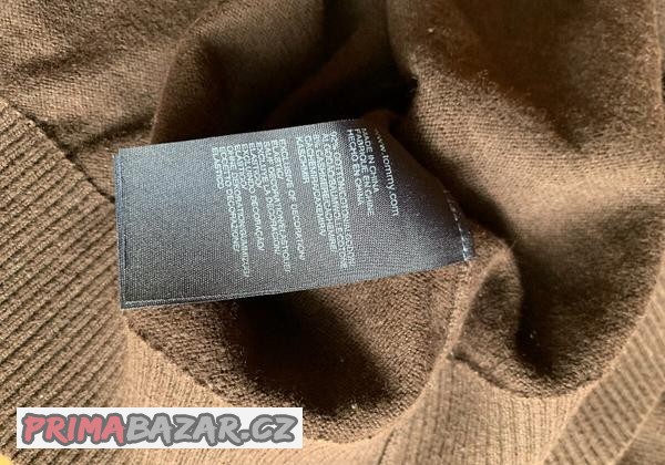 pansky-hnedy-svetr-s-kasmirem-zn-tommy-hilfiger-vel-xl