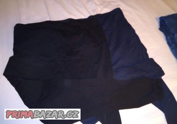 tehotenske-kalhoty-a-leginy-l-xxl-42-44-50-modre-cerne