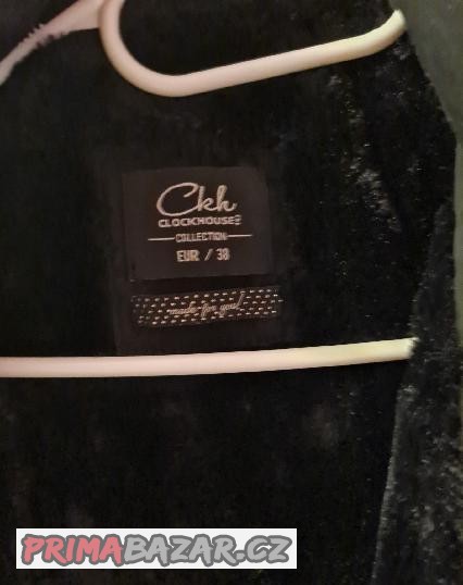 cerna-zimni-damska-parka-clockhouse-vel-38
