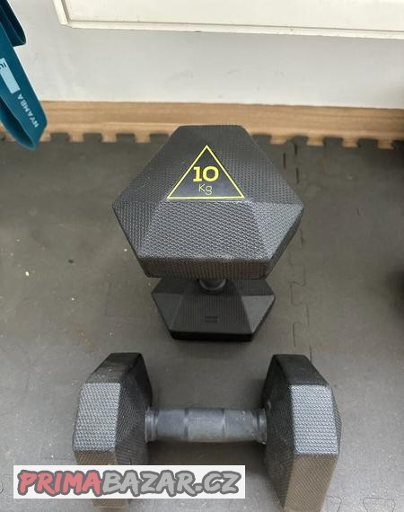 Jednoručky 2x 10 kg