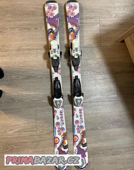 Lyze Nordica 120 + lyzaky Technica 230-235 delka stelky