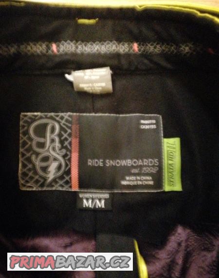 damske-snowboardove-kalhoty-ride-snowboards-zlute