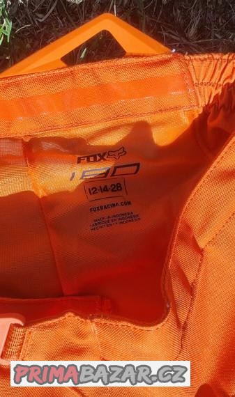 detske-mx-mtb-kalhoty-fox-180-vel-28-pro-11-14-let